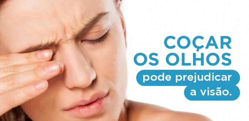 Coçar os olhos pode prejudicar a visão